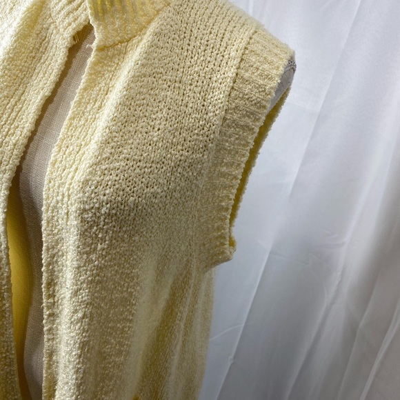 Bonnie Lee by Leroy vintage open front sweater vest size 44 - Picture 10 of 12